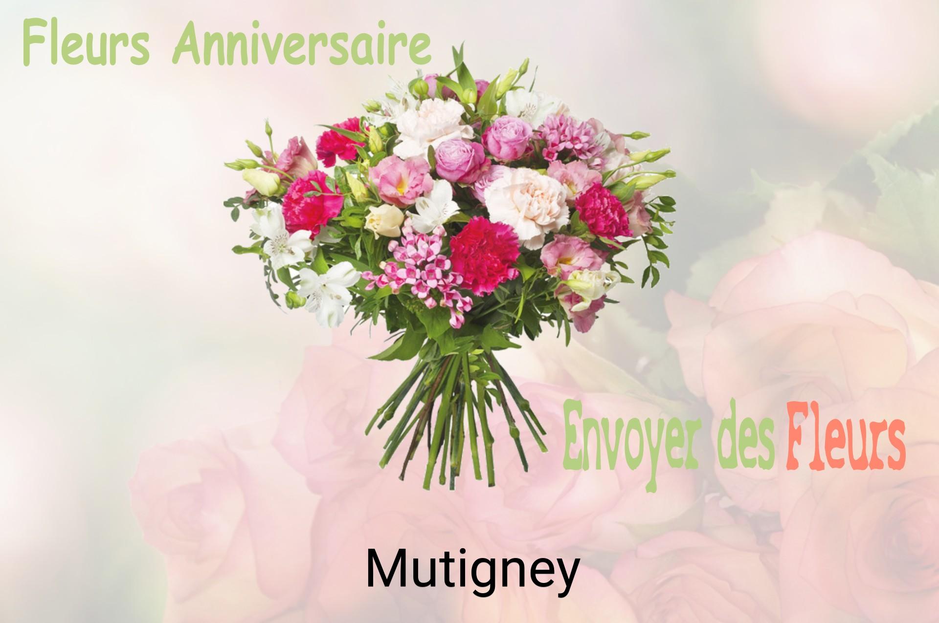 Bouquet de fleurs d’anniversaire livré à Mutigney